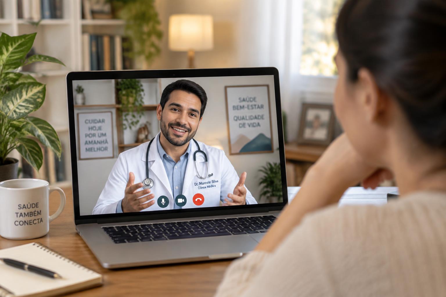 Teleconsulta em português com médico da Medstation